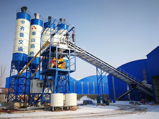 HZS120混凝土(tǔ)攪拌站