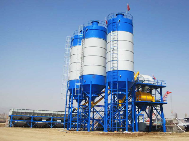 HZS90工程型混凝(ning)土攪拌站