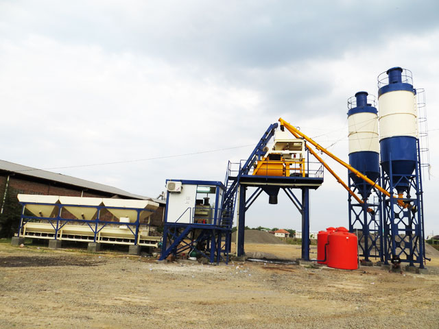 HZS35混(hùn)凝土攪拌站