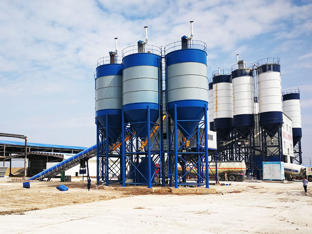 HZS180混凝(ning)土攪拌站