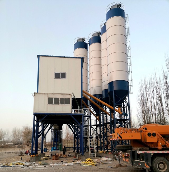 大型混凝土攪拌(ban)站的工作效率低(dī)産量低怎麽辦？